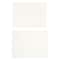 10 Sets of Ivory Flat Envelopes & Cards by Recollections™, 4.25" x 5.5"